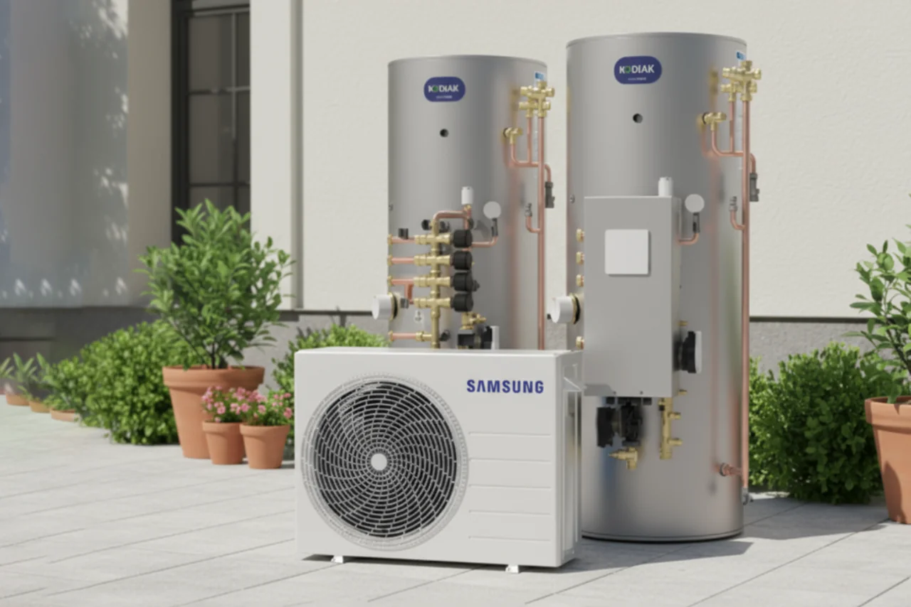 Energy-efficient heat pump system